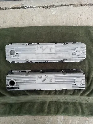 Vintage Mickey Thompson Valve Covers Sbc 350 305 M/T Day 2 Car • $100
