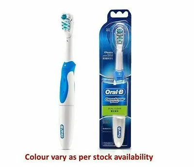 $34.79 • Buy ORAL-B CrossAction Battery Powered Toothbrush | Dual Clean | CrissCross - 1pc
