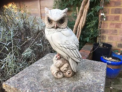Owl - Garden Ornament  - Hand Cast • £20