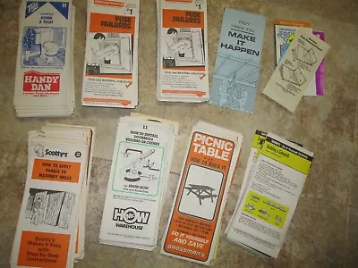 Vintage Do-It-Yourself Instructional Brochures/Home Projects100 + • $3.99