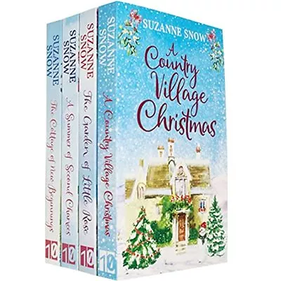 Suzanne Snow Welcome To Thorndale Series Collection 4 Books Set (A Country Villa • £15.99