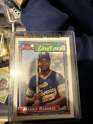 1992 Topps - Manny Ramirez Rookie Card MLB Indians & Red Sox • $2.45