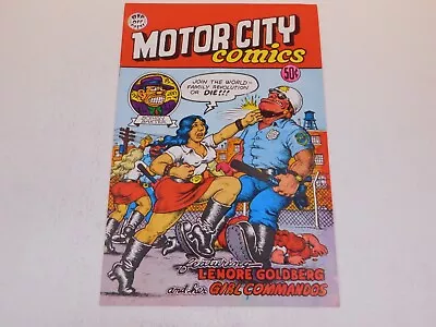 Motor City Comics #1 VF 8.0 Underground Comic R Crumb New Old Stock Comix • $30