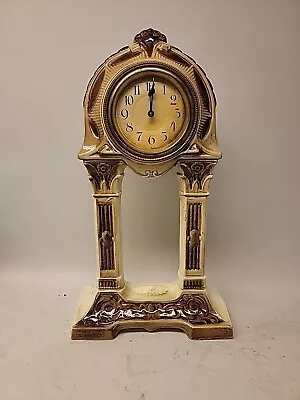 Antique Porcelain Wind Up Clock Case Made In Germany • $50