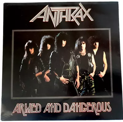 NM/EX Anthrax Armed And Dangerous 12  Vinyl EP 1987 Megaforce Metallica Megadeth • $43.50