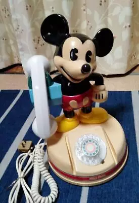 Mickey Mouse Antique Rotary Telephone • $175.78