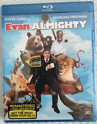 Evan Almighty (Blu-ray) New & Sealed W/Bonus Features • $6.99