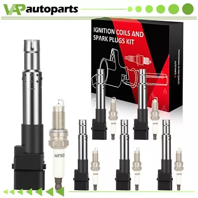 6 For 2004-2006 Porsche Cayenne 3.2L V6 Ignition Coil & Spark Plug • $77.99