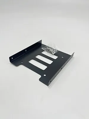 2.5'' To 3.5'' SSD HDD Adapter Mounting Solid State Drive Bracket Holder Dock • £3.98