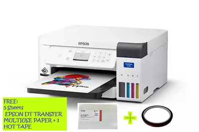 EPSON SureColor F170 Dye-Sublimation Printer. Free 10sh. Epson Paper+ 1hot Tape • $399