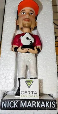 Nick Markakis 2005 Carolina League All-star Mvp Bobblehead Certa  Nib • $10