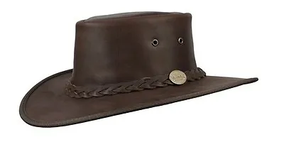 £43.54 • Buy Barmah Squashy Full Grain Cowhide Leather Hat