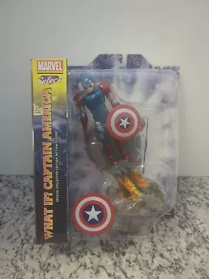 What If? Captain America Marvel Diamond Select Action Figure 2009 Moc • $15