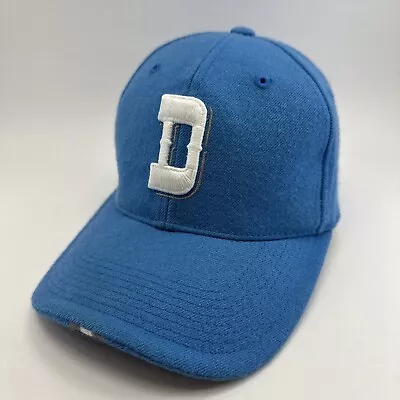 Vintage Detroit Lions Nike Fitted Hat 7 1/4 100% WOOL RARE Official Sideline • $39.99