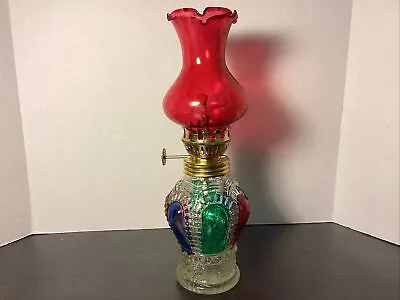 Vintage Oil / Kerosene Lamp Colorful Org Box Made In Hong Kong • $14