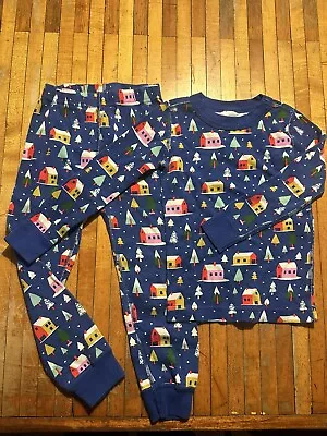 Hanna Andersson Pajamas 100cm 4t Snowy Village Theme Holiday • $22