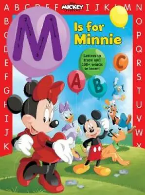 M Is For Minnie (Touch And Trace) - Board Book By Disney Book Group - GOOD • $4.74
