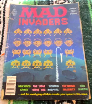 Vintage! Mad Invaders Space Invaders Star Wars Mad Magazine Book April 1982 #230 • $9.99