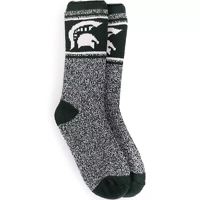 Michigan State Spartans Thermal Socks Gameday Unisex NCAA MSU Mukluks 3.0 • $12.99