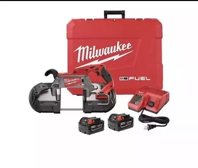 Milwaukee 2729-22 M18 FUEL 18V Deep Cut Band Saw Kit 2 Battery & Charger + Case • $600