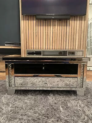 £85 • Buy Luxury Mirrored TV Unit/Cabinet