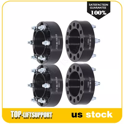 $100.99 • Buy 4x 2 Inch 6x5.5 Wheel Spacers 12x1.5 Fits Toyota Tacoma Tundra 4Runner Lexus