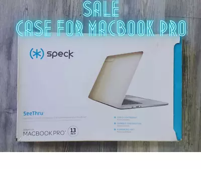 Speck SeeThru Case Macbook Pro 13 Inch Clear New • $39.99