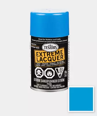 Testors 1844MT Spray Lacquer Icy Blue 3 Oz • $8.99