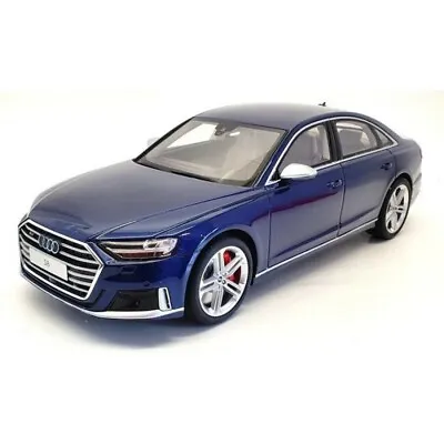 GT-SPIRIT Audi S8 2020 1/18 Scale Resin Model In Navarra Blue. Limited 999 NEW • £104.99