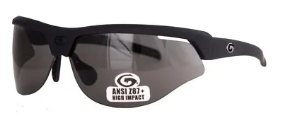 Gargoyles Primer Sunglasses Black Frame / Smoke ANSI Z87.1 + Hard Case (new) • $61