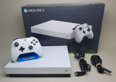 $299 • Buy Microsoft Xbox One X - 1TB - 1787 White W/ Controller - In Box