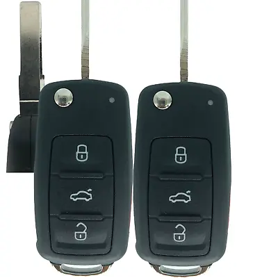 2 For 2011 2012 2013 2014 2015 2016 Volkswagen VW Jetta Keyless Remote Key Fob • $21.95