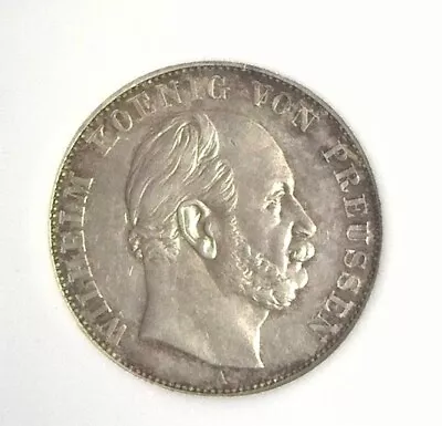 Prussia 1871-a Thaler Nearly Incirculated German States  • $26