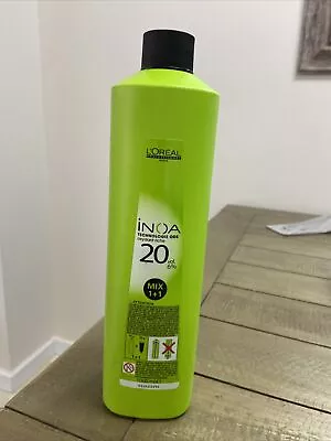 L'Oreal Inoa Oxydant Riche Cream Peroxide 20Vol 6% 1000ml • £14.24
