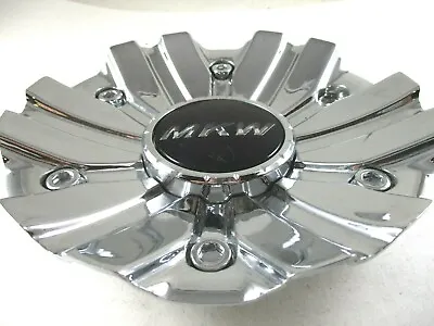 Mkw Chrome/ Black  Custom Wheel Center Cap*      #8017/ 8017-b1     (for 1 Cap) • $47.18