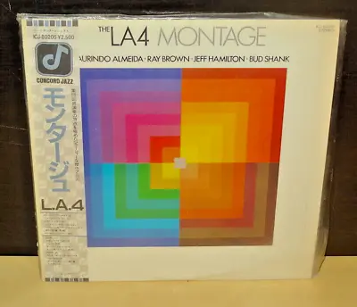 Top Copy La4 Four Montage 1981 Japan Concord Icj-80205 Obi Ray Brown Bud Shank • $38.90