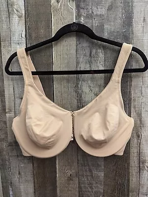 Modern Movement Women's Size 40DDD Beige Full Coverage Bra Unpadded Underwire • $14.95