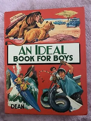 Ideal Book For Boys 1972 Unclipped Great Condition By Dean • £1.99