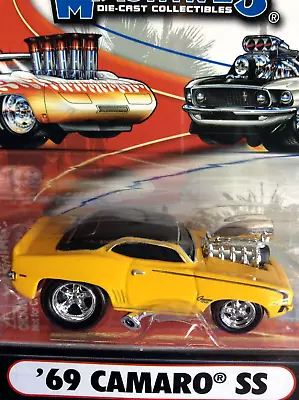 The Original Muscle Machines 1969 Chevrolet Camaro SS - 69 CAMARO 1:64 - YELLOW • $17