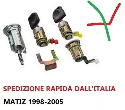 For Daewoo Matiz 98-Nottolino Cylinder Ignition Lock Door • $220.14