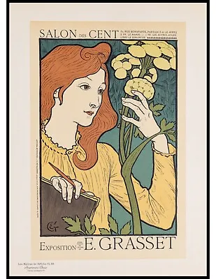 Original Lithograph By Eugene Grasset From Les Maitres De L'Affiche Plate 98 • $275