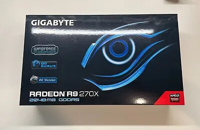 Original Gigabyte AMD Radeon R9 270X GDDR5 OC Graphics Card GPU GV-R927XOC-2GD • $120