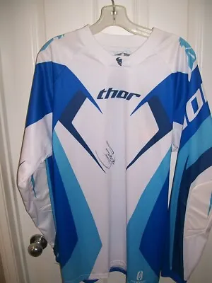 *chad Reed*signed*autographed*jersey*thor*phase*adult*l*coa*supercross*motocross • $279