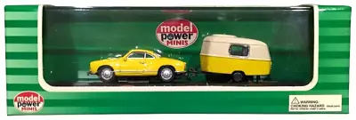 1:87 Scale Model Power Minis 19675 Volkswagen Karmann Ghia & Caravan - BNIB • £9.99