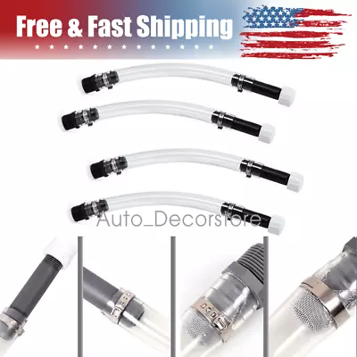 4Pack Deluxe Fuel Jug Hose Filler Racing Utility Gas Can Kit VP Spout 5 Gallon • $13.18