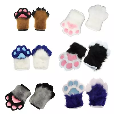 Wolf Dog Foxes Claw Gloves Costume Accessories Cosplays Fursuit • $80.42