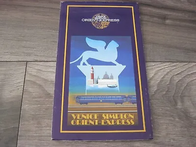 £5.95 • Buy Venice Simplon Orient Express, Map, Folding Map, Unknown Date