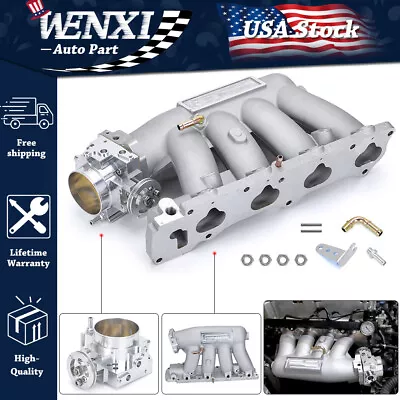 K20Z3 Intake Manifold & Throttle Body For 04-08 Acura RSX Base 06-11 Civic Si US • $178.90