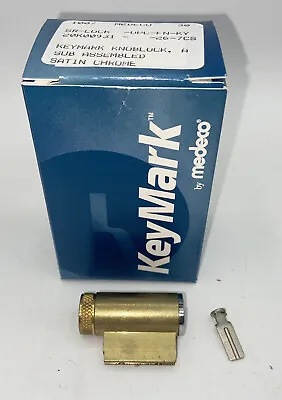 Medeco SR-Lock 1007 OPC-FN-KY 20K00931 26-7CS Knoblock A Satin Chrome Keymark • $39.99