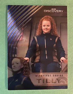 Star Trek Discovery Season 4 The Captains Chair Insert Card #CC5 Ensign Tilly • $18.53